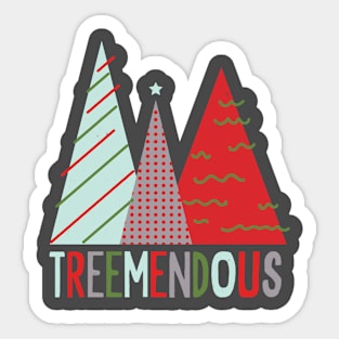 Treemendous Sticker